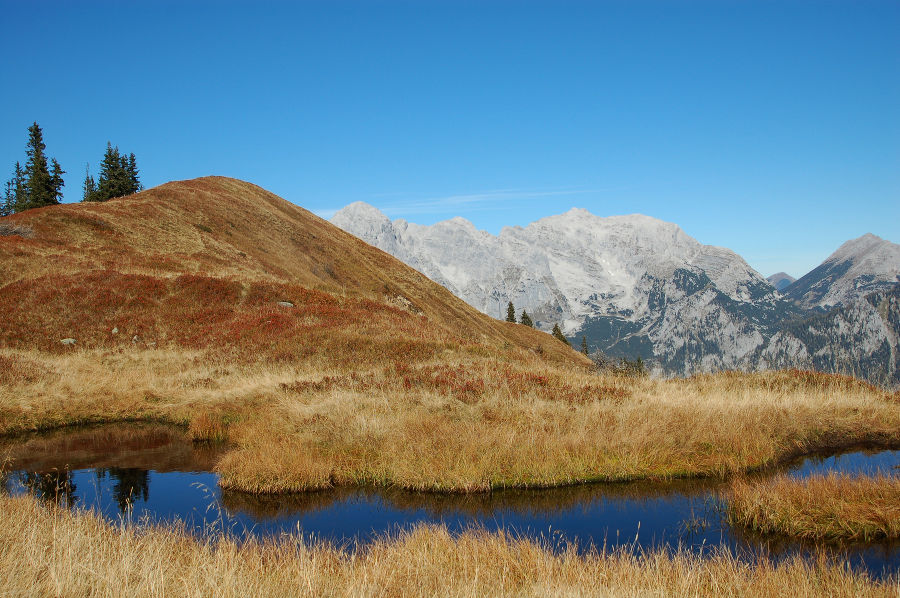 Landschaft in den Ennstaler Alpen Landschaft in den Ennstaler Alpen