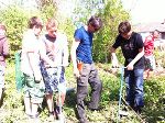 Schüler pflanzen Eichen © Land Steiermark