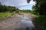 Grabungsarbeiten Amphibienteich in Wörth an der Lafnitz © Land Steiermark